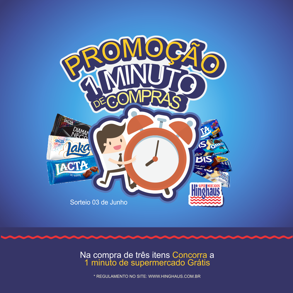 Promoção 1 Minuto Grátis